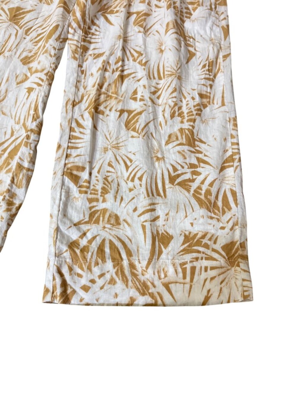 Panama Jack Linen Blend Pants Womens S Tropical Pull On Beach Used - Picture 11 of 16